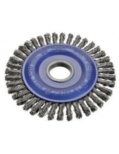 Cepillos circulares alambre trenzado especial soldadura - Agujero 22,2mm 2