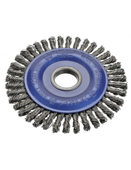 Cepillos circulares alambre trenzado especial soldadura - Agujero 22,2mm