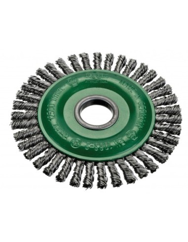 Cepillos circulares alambre trenzado especial soldadura - Agujero 22,2mm