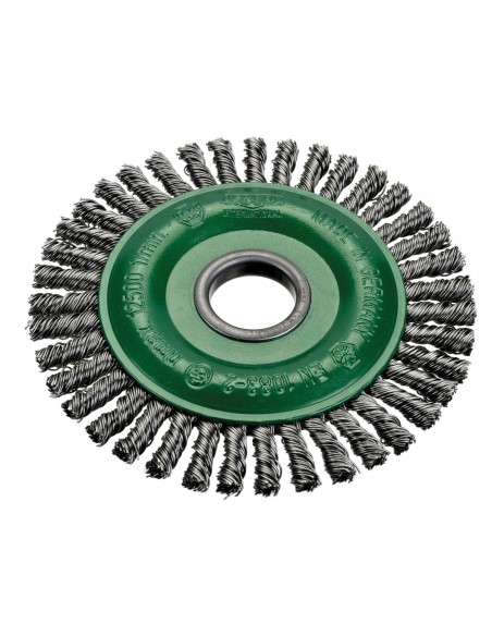 Cepillos circulares alambre trenzado especial soldadura - Agujero 22,2mm