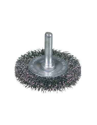 Cepillos circulares ondulados - Vástago 6mm (4.500 RPM)