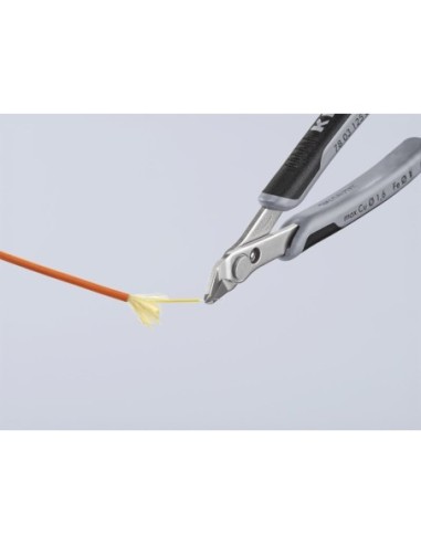 Electronic Super Knips ESD con fundas multicomponentes 125 mm KNIPEX 78 03 125 ESD