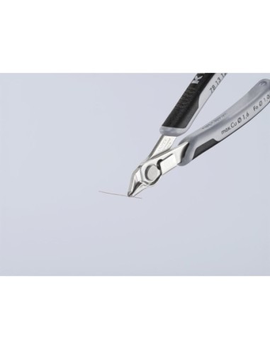 Electronic Super Knips ESD con fundas multicomponentes 125 mm KNIPEX 78 13 125 ESD