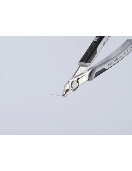 Electronic Super Knips ESD con fundas multicomponentes 125 mm KNIPEX 78 13 125 ESD