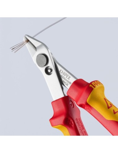 Electronic Super Knips VDE aislados con fundas multicomponentes, según norma VDE 125 mm KNIPEX 78 06 125