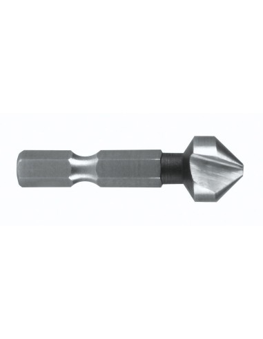 Avellanador cónico DIN 335 forma C 90 HSS mango hexagonal 1/4.