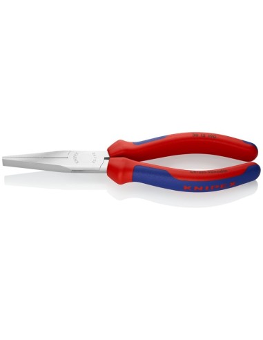 Alicate de boca larga con fundas multicomponentes cromado 190 mm KNIPEX 30 15 190