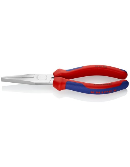 Alicate de boca larga con fundas multicomponentes cromado 190 mm KNIPEX 30 15 190