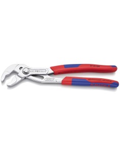 Cobra Tenaza para bombas de agua con fundas esbeltas en dos componentes cromado 250 mm KNIPEX 87 05 250 2
