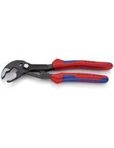 Cobra Tenaza para bombas de agua con fundas multicomponentes gris atramentado 180 mm KNIPEX 87 02 180 2