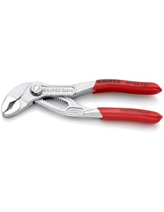 Cobra Tenaza para bombas de agua recubiertos de plástico antideslizante cromado 125 mm KNIPEX 87 03 125