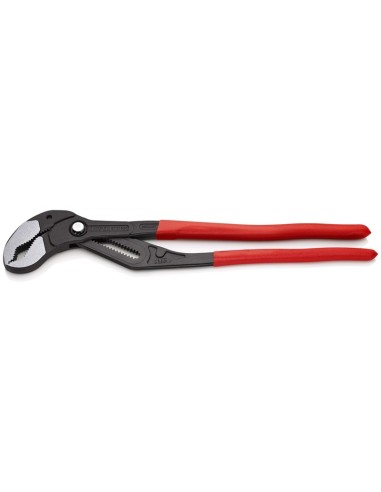 Cobra XXL Llave para tubos y tenaza para bombas de agua recubiertos de plástico gris atramentado 560 mm KNIPEX 87 01 560