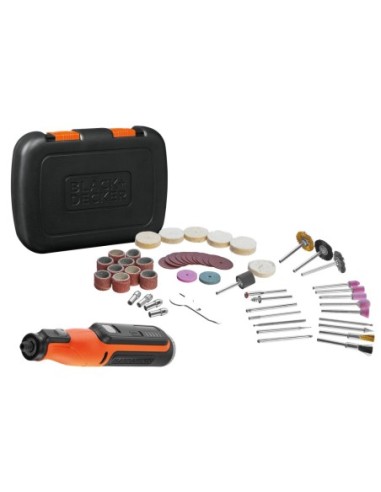 BCRT8IK-XJ - Multi-Herramienta Rotativa 7,2V con 53 Accesorios y Maletín