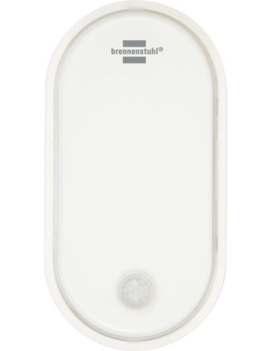 Aplique/plafón LED ovalado OL de 1600 lm con detector de movimiento y protección IP54