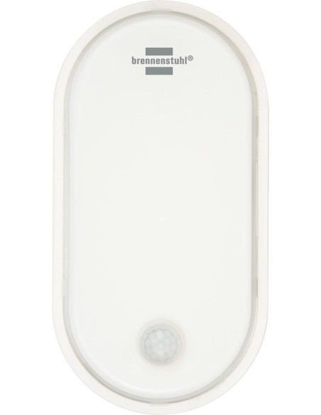 Aplique/plafón LED ovalado OL de 1600 lm con detector de movimiento y protección IP54