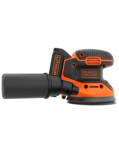 BDCROS18-QW - Lijadora Rotorbital 18V 1.5Ah Litio
