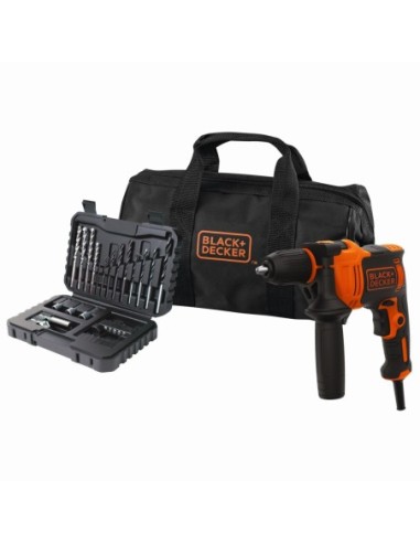 BEH710SA32-QS - Taladro Percutor 710W con set 32 accesorios y bolsa de transporte