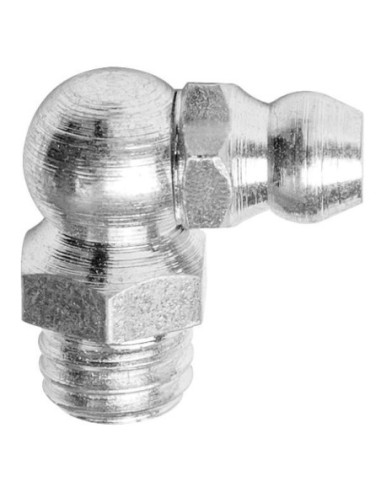 ENGRASADOR HIDRÁULICO MT-508, ÁNGULO 90°, ROSCA MÉTRICA, M 8 x 1,25