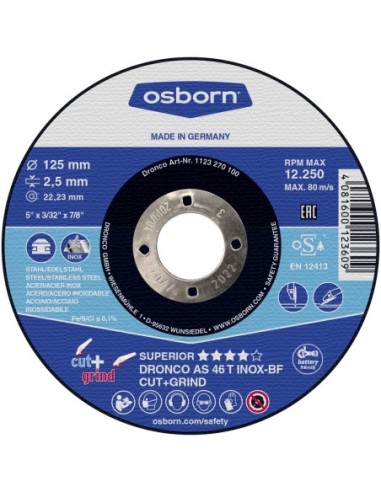 Disco de Corte y Desbaste AS 46 / AS 30 T INOX CUT+GRIND Special