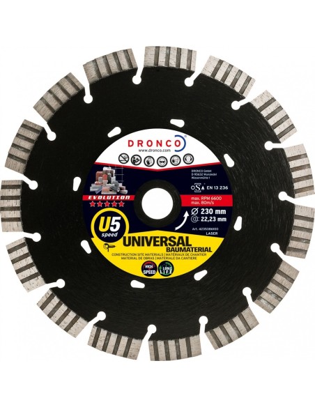 Disco de diamante Evolution U5 Speed - Universal obra