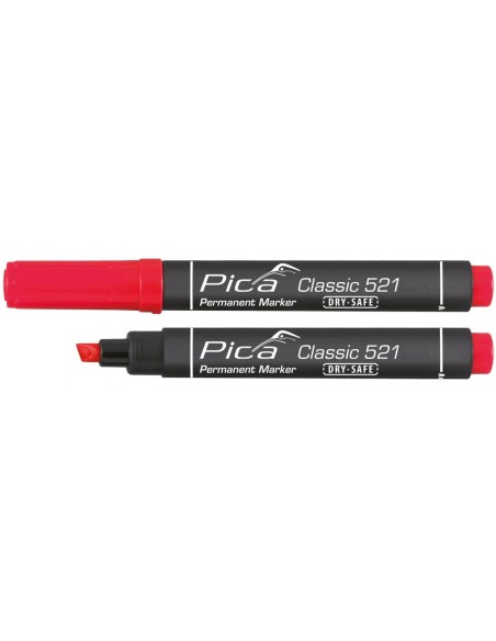 Marcador permanente con punta tipo cincel Classic 521