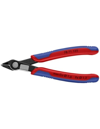Electronic Super Knips con fundas multicomponentes bruñido 125 mm KNIPEX 78 71 125