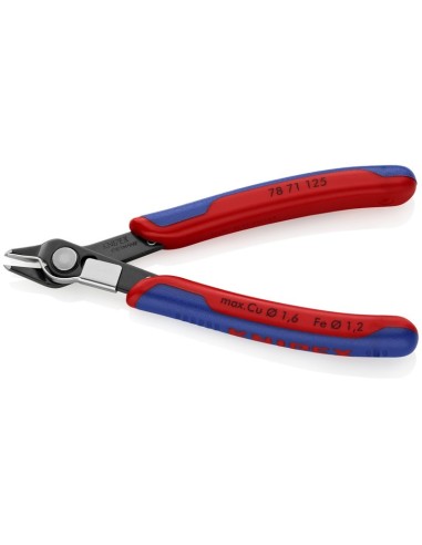 Electronic Super Knips con fundas multicomponentes bruñido 125 mm KNIPEX 78 71 125