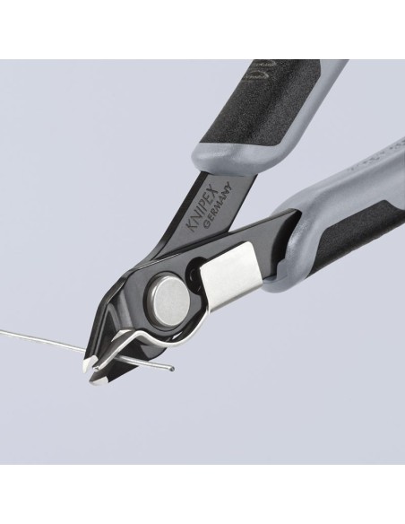 Electronic Super Knips con fundas multicomponentes bruñido 125 mm KNIPEX 78 71 125