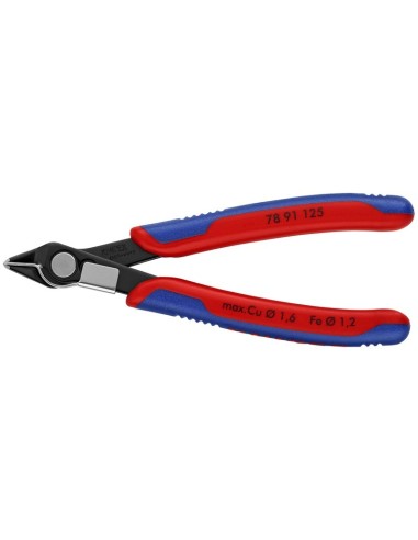 Electronic Super Knips con fundas multicomponentes bruñido 125 mm KNIPEX 78 91 125