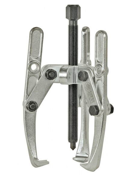 Extractor de rodamientos combinado de 3 patas articuladas con alcance regulable