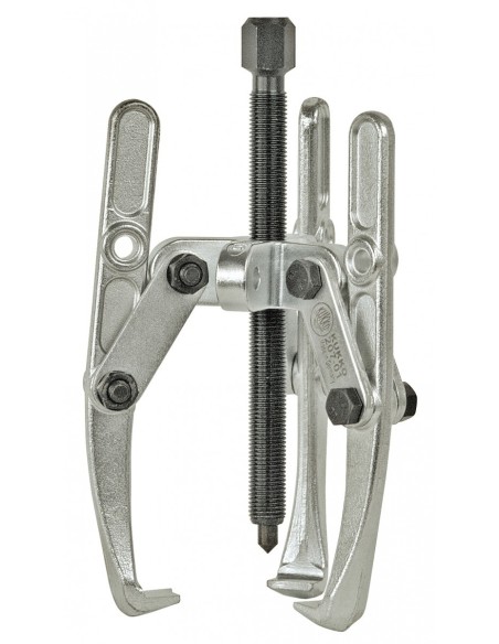 Extractor de rodamientos combinado de 3 patas articuladas con alcance regulable