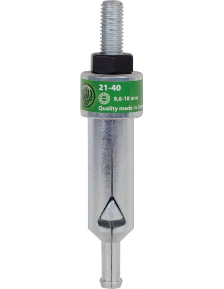 Extractor de rodamientos interiores de 2 cascos para cojinetes de agujas