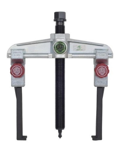 Extractor de rodamientos universal de 2 patas para espacios angostos con regulación rápida