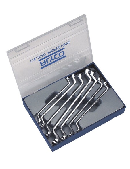 ALYCO 191196 Juego de 7 llaves de doble estrella