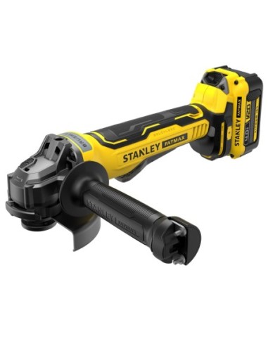 Mini-Amoladora BRUSHLESS V20 18V 125mm con 2 baterías Li-Ion 4Ah