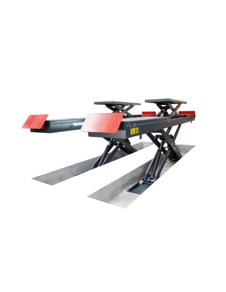 ELEVADOR DOBLE TIJERA PARA ALINEAMENTO LED 5,5TON