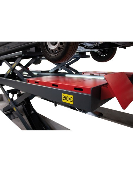 ELEVADOR DOBLE TIJERA PARA ALINEAMENTO LED 5,5TON