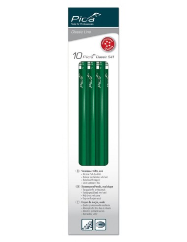 Lápiz de albañil perfil ovalado Classic 541 (Pack de 10 uds.)
