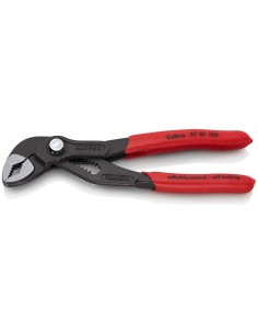 Cobra Tenaza para bombas de agua recubiertos de plástico antideslizante gris atramentado 150 mm KNIPEX 87 01 150
