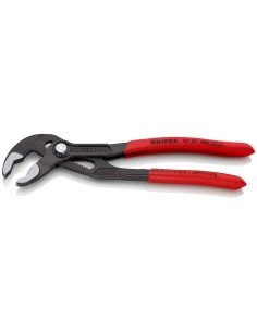Cobra Tenaza para bombas de agua recubiertos de plástico antideslizante gris atramentado 180 mm KNIPEX 87 01 180 2