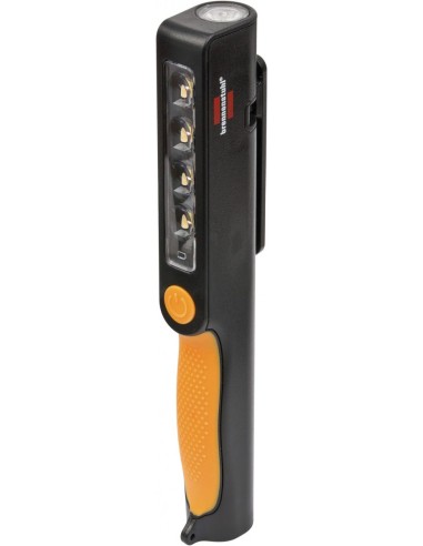 Linterna de trabajo multifunción LED con clip y batería recargable HL DA 41 MC (200+150 lm)