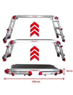 PLAT | Plataforma de trabajo plegable y regulable en altura