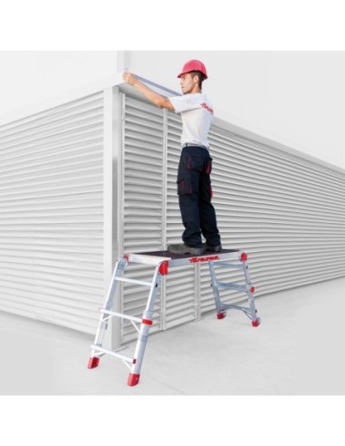 PLAT | Plataforma de trabajo plegable y regulable en altura