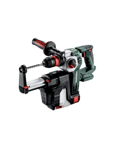 MARTILLO A BATERÍA 18V + MALETÍN + ASPIRACIÓN POLVO METABO 600211900 KHA 18 LTX BL 24 Quick Set ISA