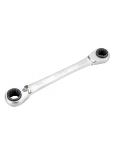 ALYCO 191630 Llave de doble estrella con carraca reversible