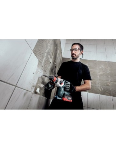 MARTILLO A BATERÍA 18V + MALETÍN, PORTABROCAS INTERCAMBIABLE METABO 600211840 KHA 18 LTX BL 24