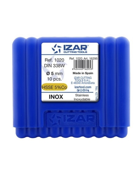 REF. 1020 BROCA HSS Co DIN338W INOX