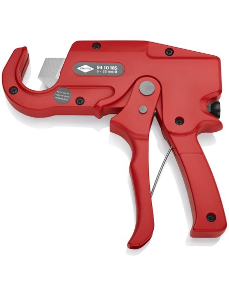 Cortatubos para tubos de plástico (instalación eléctrica) 185 mm KNIPEX 94 10 185