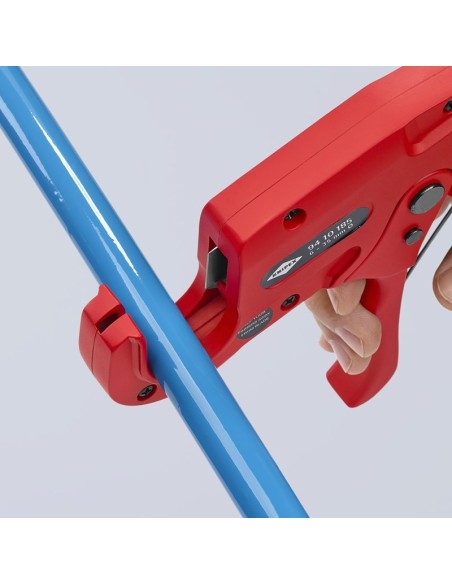 Cortatubos para tubos de plástico (instalación eléctrica) 185 mm KNIPEX 94 10 185
