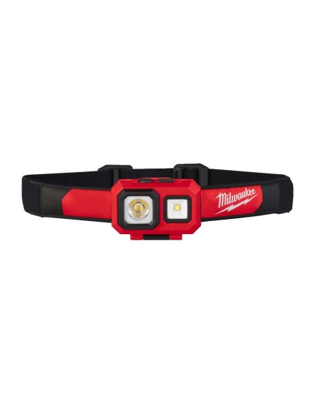 MILWAUKEE 4933471388 Linterna frontal con pilas alcalinas con 5 modos - HL-SF